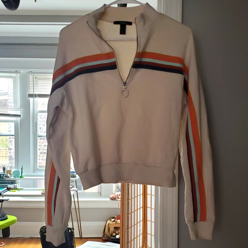 Forever 21 Quarter Zip Sweater